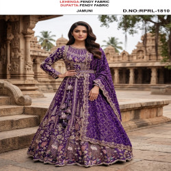 Royal Embroidered Fendy Fabric Bridal Lehenga Choli